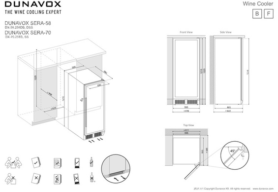 Winiarka Dunavox DX-70.258C