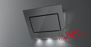 Okap Falmec Quasar 90 grafit 800 m³/h przyścienny