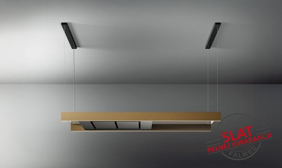 Okap Falmec Light Isola 180 czarny 500 m³/h wyspowy