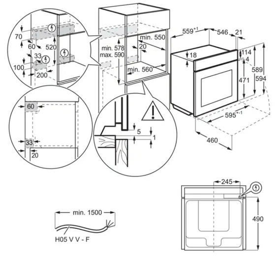 Piekarnik z dodatkiem pary Electrolux KOCAP31WT