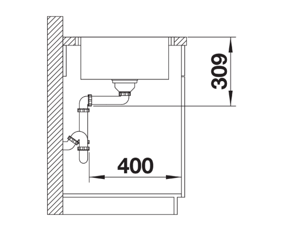 BLANCO LEMIS XL 6S-IF Compact stal szczotkowana, odwracalny, z przelewem, 2 otwory na baterię, z korkiem auto. 525110