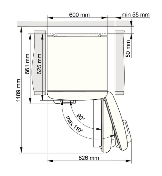 Chłodziarko-zamrażarka Gorenje ONRK619DC NoFrost Plus