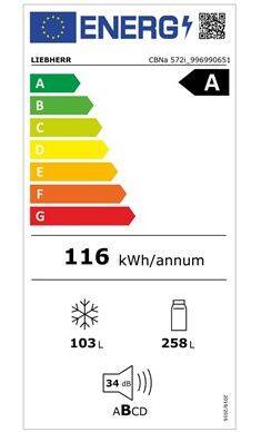 Chłodziarko-zamrażarka Liebherr CBNa 572i Plus BioFresh NoFrost 10 lat Gwarancji !!!