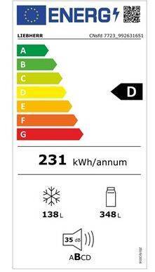 Chłodziarko-zamrażarka Liebherr CNsfd 7723 Plus NoFrost 