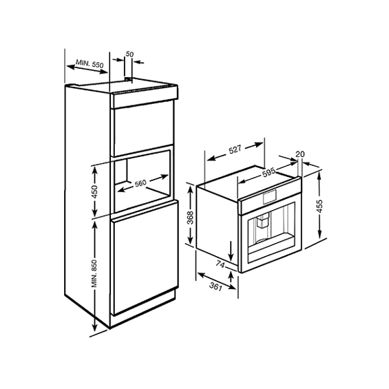 Ekspres Smeg CMS4303X