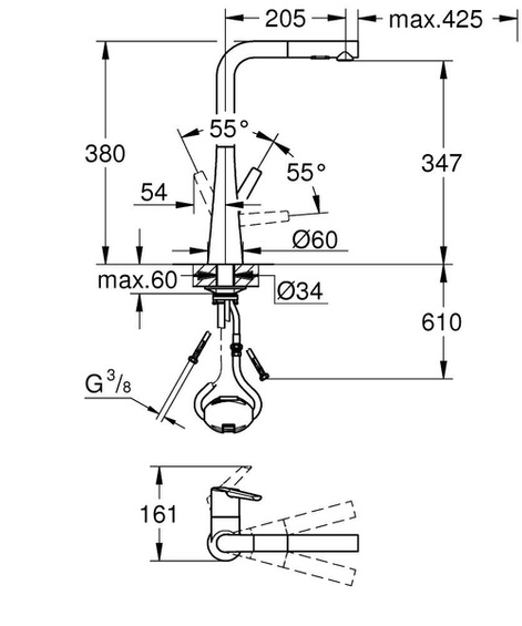 Grohe Scala 30441000 Chrome z ekspozycji wysyłka gratis !