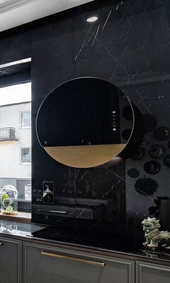 Okap przyścienny Ciarko Design Eclipse Czarny/Różowe Złoto 60cm pochłaniacz