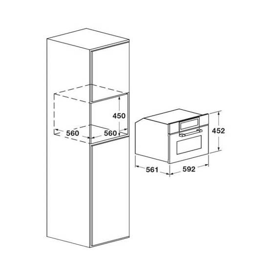 Piekarnik Fulgor Milano FCLCSO 4510 TEM BK