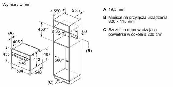 Piekarnik Siemens do zabudowy z mikrofalą CM724G1B1