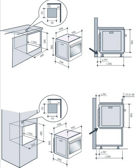 Piekarnik multifunkcyjny De Dietrich DOP8786BB