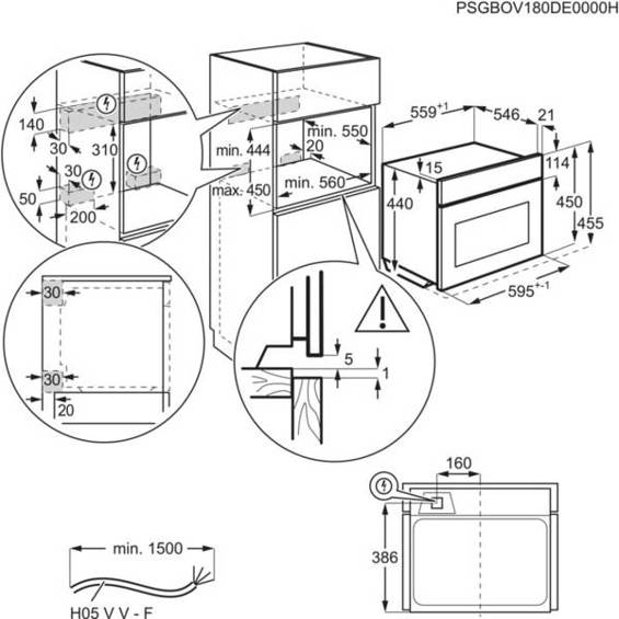 Piekarnik z funkcją mikrofali Electrolux EVL8E08Z