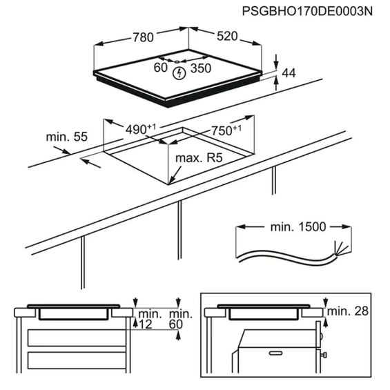 Płyta indukcyjna Electrolux EIV87675 z ekspozycji