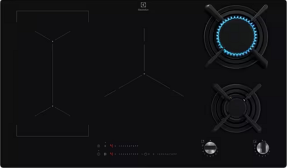 Płyta indukcyjno-gazowa Electrolux KDI951723K
