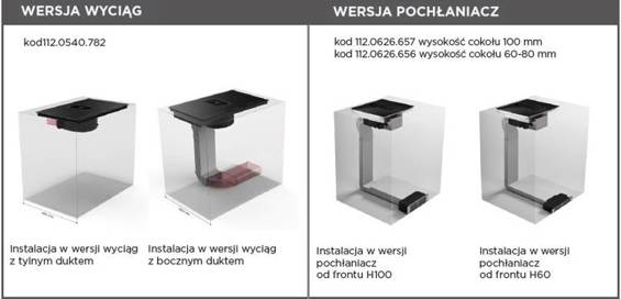 Płyta z wbudowanym okapem Faber GALILEO SMART BK GLASS 60 340.0627.227