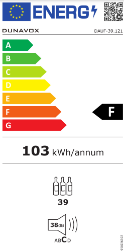 Winiarka Dunavox DAUF‐39.121DB