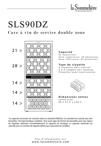 Winiarka La Sommeliere SLS90DZ