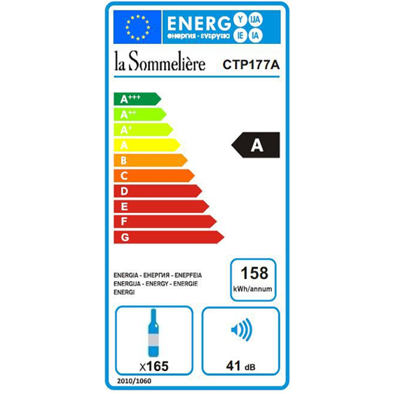 Winiarka wolnostojąca La Sommeliere CTP177A