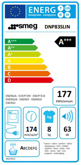 Wolnostojąca suszarka Smeg DNP83SLIN