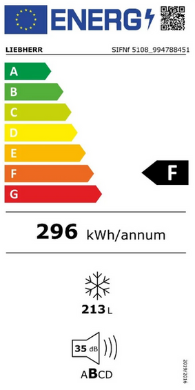 Zamrażarka Liebherr SIFNf 5108 Pure NoFrost wysyłka 24 h Gratis !