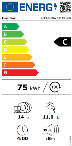 Zmywarka Electrolux KECA7400W